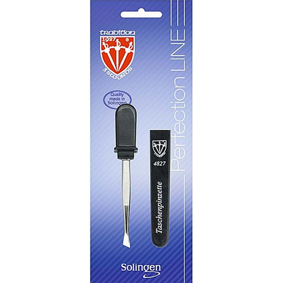 Kellermann 3 Swords Perfection Line tweezers Pocket tweezers in PF4827N case