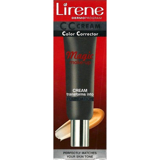 Lirene CC Magic Wonder Cream Makeup 02 Natural 30 ml