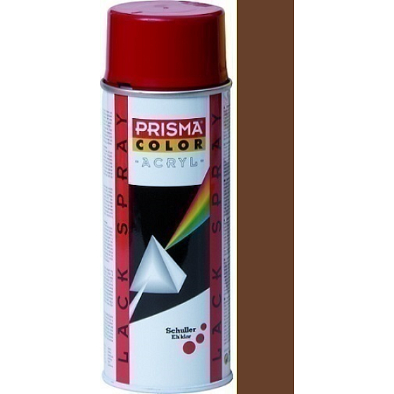 Schuller Eh klar Prisma Color Lacquer Acrylic Spray 91331 Nut Brown 400 ml