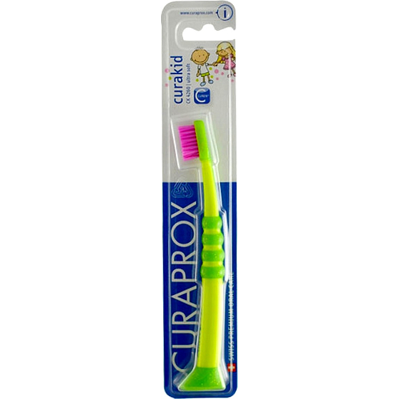 Curaprox Curakid CK 4260 Ultra Soft the softest variant offered toothbrush of different colors for children 1 piece