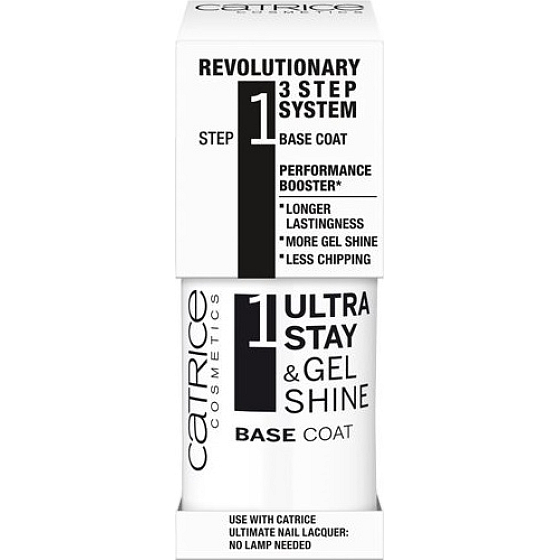 Catrice Ultra Stay & Gel Shine Base Coat nail polish 10 ml