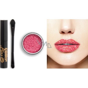 Glitter Lips long-lasting lip gloss with Coral Reef glitter 3.5 ml