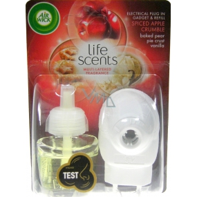 Air Wick Life Scents Apple pie electric air freshener set 19 ml