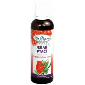 Dr. Popov Rowan Original Herbal Drops Antioxidant, Balances Hormonal Levels in Women 50 ml