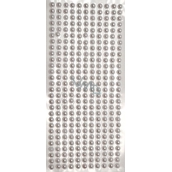 Albi Self-adhesive beads white 828 stones 4 mm