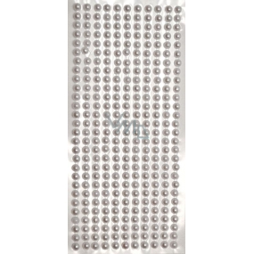 Albi Self-adhesive White Pearls 828 Stones 4 mm