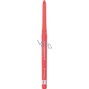 Rimmel London Exaggerate Lip Liner 102 Peachy-Beachy 0.25 g