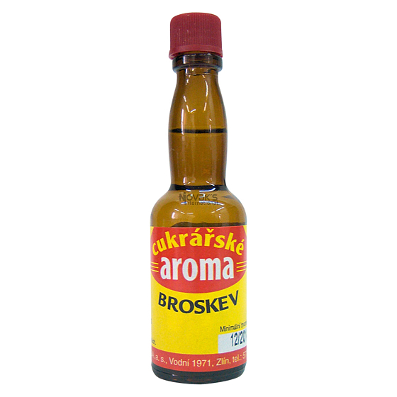 Aroma Peach Alcohol Flavoring for Pastries, Beverages, Ice Cream, and Confectionery Products 20 ml