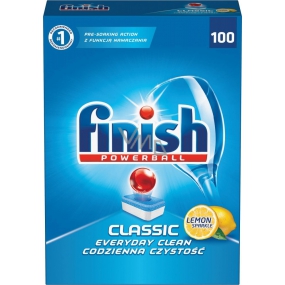 Finish Classic Lemon dishwasher tablets 100 pieces
