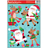 Window foil without glue Santa 37 x 29 cm
