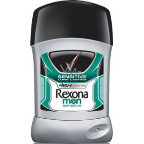 Rexona Men Sensitive antiperspirant deodorant stick for men 50 ml