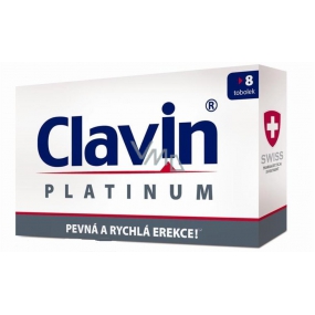 Clavin Platinum firm and fast erection capsule of 8 pieces