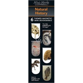If Mini Mark Bookmarks Natural History 6 pieces