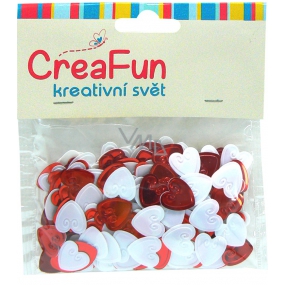 CreaFun Heart Confetti 14 g