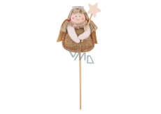 Angel jute recess 7 cm + skewers no.1