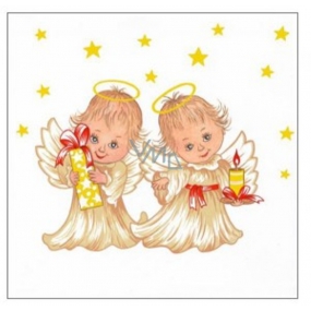 Forest Paper napkins 1 ply 33 x 33 cm 20 pieces Christmas Angels