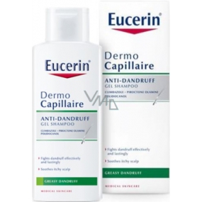 Eucerin DermoCapillaire gel shampoo against greasy dandruff 250 ml