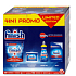 Finish 4in1 All in 1 Max tablets 815 g + Shine & Protect Lemon Sparkle polish 400 ml + dishwasher cleaner 250 ml + dishwasher salt 1.5 kg, detergent package