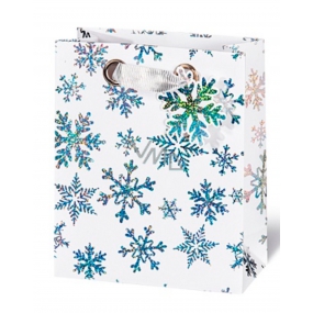 BSB Luxury gift paper bag 36 x 26 x 14 cm Christmas Ice Crystals VDT 404 - A5