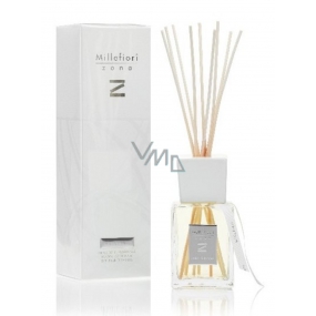 Millefiori Milano Zona Amber & Incense - Ambergris and Incense Diffuser 500 ml + 10 stalks in the length of 35 cm for large spaces lasts min. 6 months