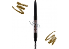 Makeup Revolution Duo Brow Pencil Eyebrow Pencil Light Brown 0.15g