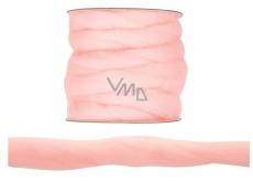 Apricot polyester wool yarn 3 m