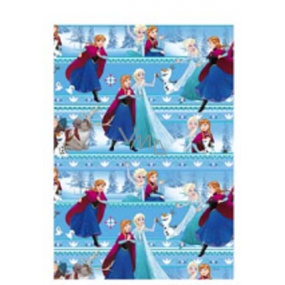 Ditipo Gift wrapping paper 70 x 200 cm Christmas Disney Ice Kingdom blue