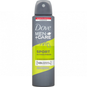 Dove Men + Care Sport Active + Fresh antiperspirant deodorant spray for men 150 ml