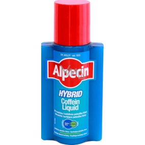 Alpecin Hybrid Coffein Liquid Toner prevents hereditary hair loss for sensitive, itchy skin 200 ml