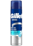 Gillette Series 3x Sensitive Cool shaving gel for men 200 ml