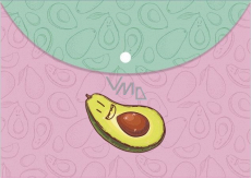 Albi Original Document case Avocado A4 - 210 x 297 mm