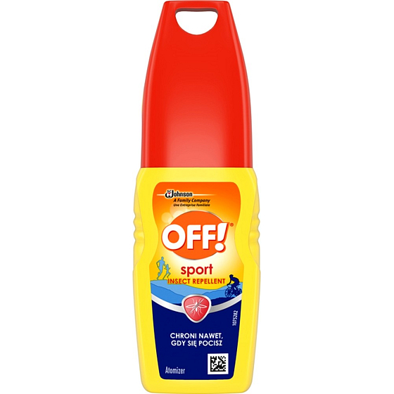 Off! Sport repellent against ticks, mosquitoes spray 100 ml