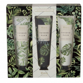 Heathcote & Ivory Tender Palm nourishing cream for hands and nails 3 x 30 ml, cosmetic set