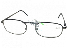 Berkeley Reading glasses +4.0 gray metal 1 piece MC2005