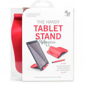 If The Handy Tablet Stand tablet holder with stylus red 159 x 115 x 45 mm