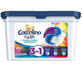 Coccolino Care Cleans, Cares & Protects 3in1 Laundry Capsules for Colored Clothes 18 doses 486 g