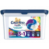 Coccolino Care Cleans, Cares & Protects 3 in 1 washing capsules for colored laundry 18 doses 486 g