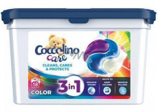 Coccolino Care Cleans, Cares & Protects 3 in 1 washing capsules for colored laundry 18 doses 486 g