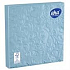 Aha Paper napkins 3 ply 33 x 33 cm 15 pieces Embossed light blue