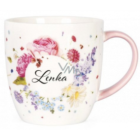 Albi Flowering mug named Lenka 380 ml
