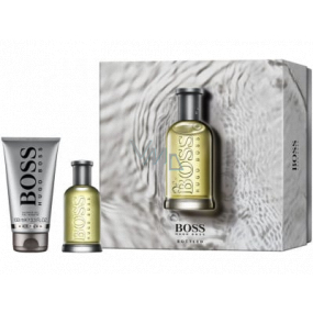 Hugo Boss Boss Bottled eau de toilette for men 50 ml + shower gel 100 ml, gift set for men