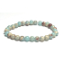Jasper / Shushan stone bracelet elastic natural stone, ball 6 mm / 16 - 17 cm