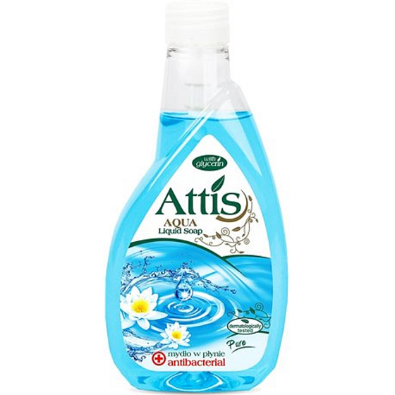 Attis Antibacterial antibacterial liquid soap with glycerine refill 400 ml