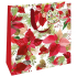 Nekupto Gift paper bag luxury 33 x 33 cm Christmas red star
