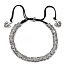 Tibetan Buddhism, Six words, Mantra bracelet handmade rope knot, 16 - 28 cm