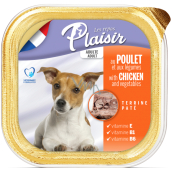 Plaisir Dog Chicken with vegetables 300 g