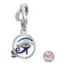 Sterling silver 925 Egypt - Eye of Horn, pendant for bracelet symbol