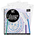 Ditipo Colouring book creative ring binder orange 25 pages silver A4 200 x 200 mm