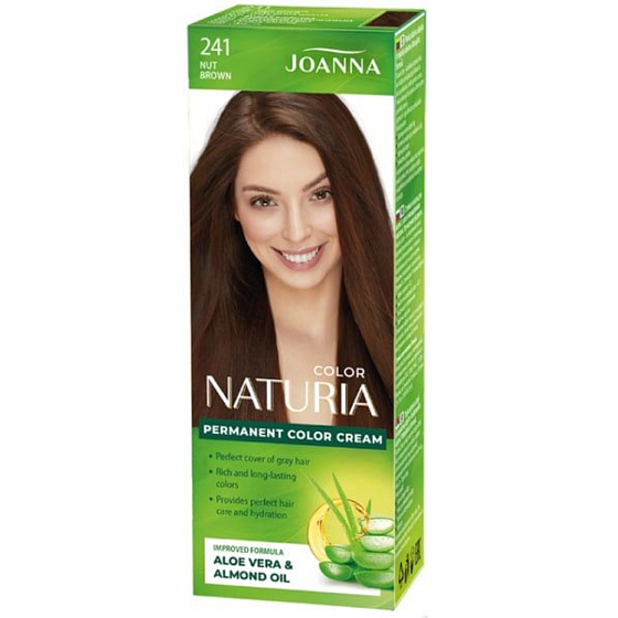 Joanna Naturia hair color with milk proteins 241 Walnut