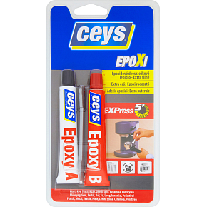 Ceys Epoxi fast curing two-component adhesive, 15 + 15 ml Ceys Epoxi fast curing two-component adhesive, 15 + 15 ml